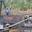 The Nigeria Navy destroyed some hidden illegal refineries in Burutu Local Council Area of Delta State [guardian]