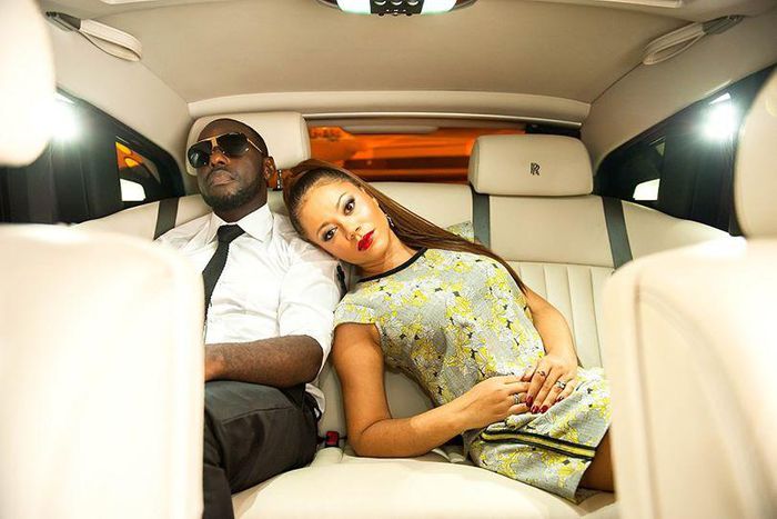Jim Iyke and Nadia Buhari