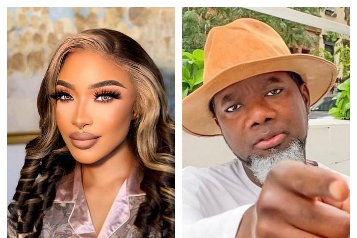 Nollywood actress Tonto Dikeh and former presidential aide Reno Omokri [Instagram/TontoDikeh] [Instagram/RenoOmokri]