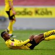 Borussia Dortmund's 16-year-old striker Youssoufa Moukoko is out for the rest of the season with a foot injury