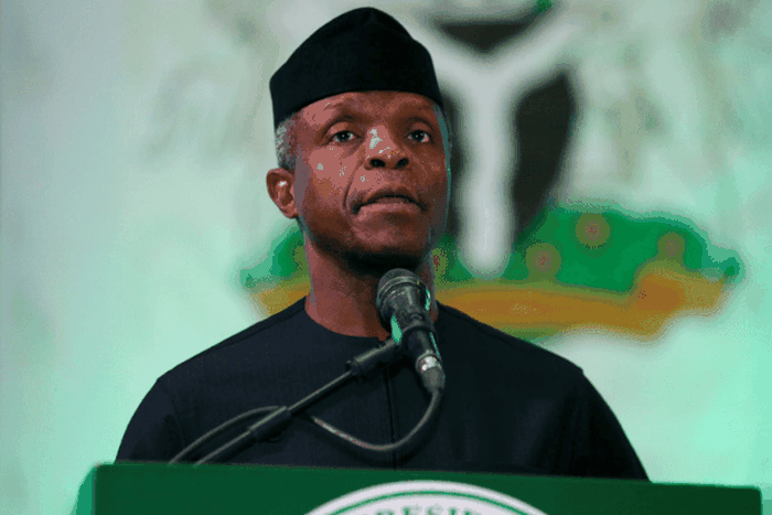 Vice President Yemi Osinbajo. [Presidency]