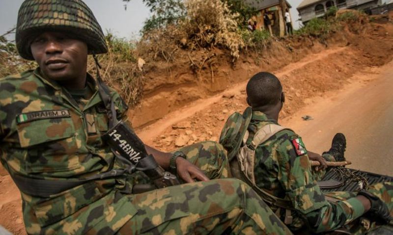 Nigerian soldiers have been caught up in a jihadist insurgency for more than a decade