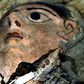 One of eleven mummies previously discovered in the Egyptian desert oasis of Bahriya