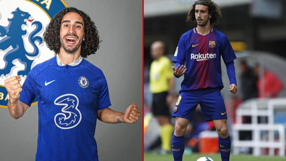 Chelsea have signed former Barcelona player Marc Cucurella for 50 million pounds
