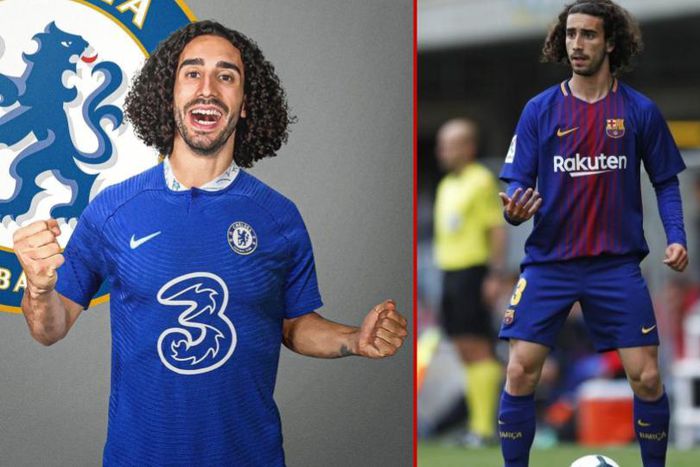 Chelsea have signed former Barcelona player Marc Cucurella for 50 million pounds