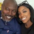 American Reality TV star, Porsha Dyanne Williams with her Nigerian billionaire boyfriend, Simon Guobadia. [Instagram:porsha4real]