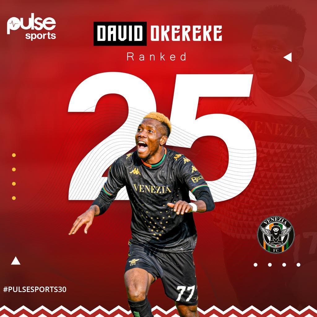 David Okereke is PulseSPORTS30 #25