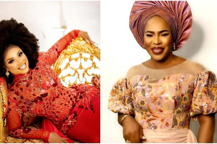 Nollywood movie stars Iyabo Ojo and Fathia Balogun [Instagram/IyaboOjoFespris] [Instagram/FaithiaWilliams]