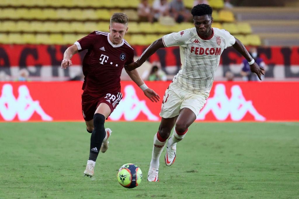 Aurelien Tchouameni joined Monaco from Bordeaux in January 2020