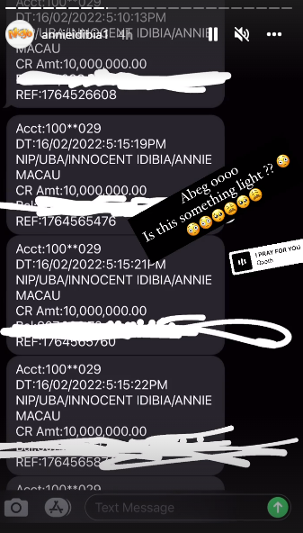 Annie Idibia celebrates hubby after receiving N50M Valentine's day gift