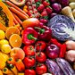 Colorful fruits and vegetables