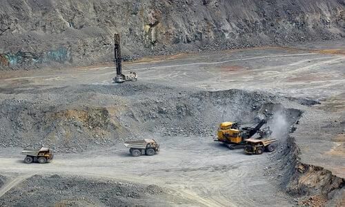 Copper mine in Congo