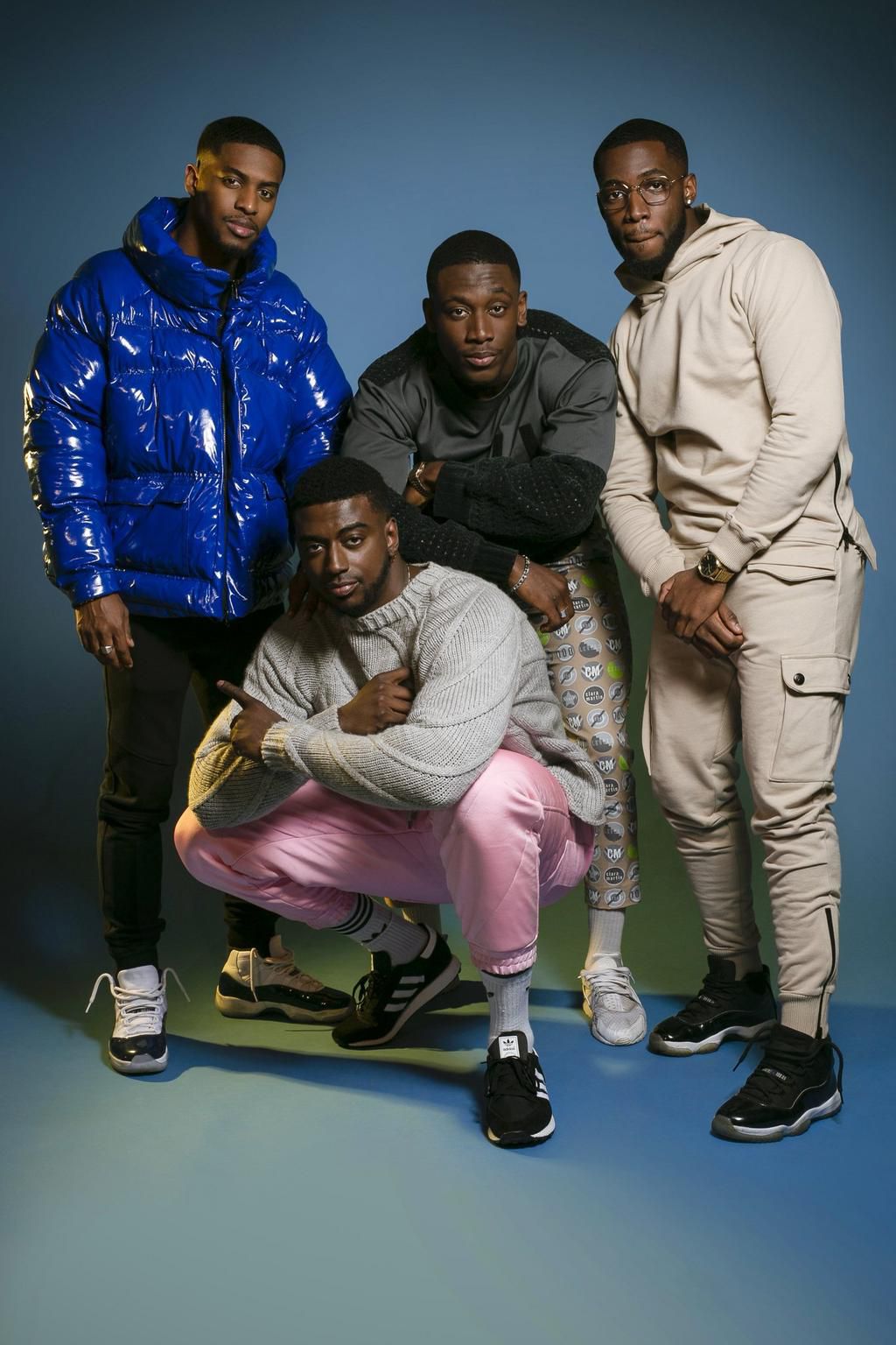 Viral stars 'The Kupe Boys' are transformed for Glam Africa magazine