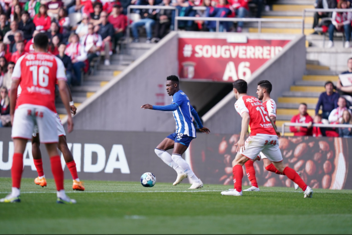 Zaidu Sanusi was in action for Porto tonight