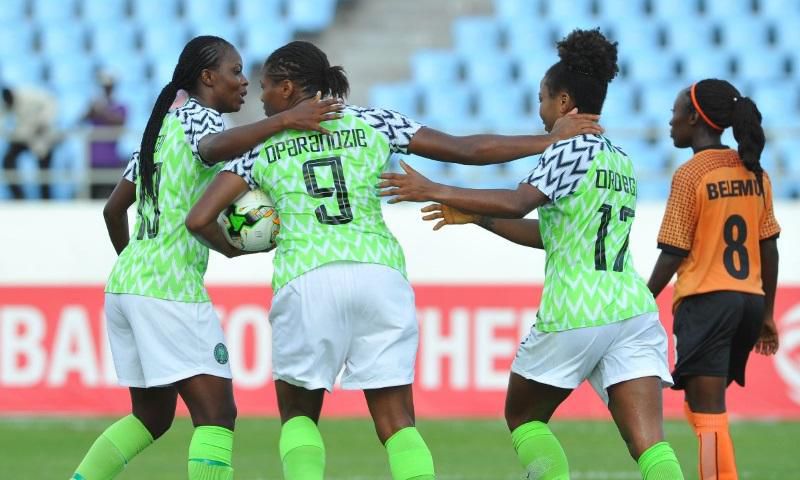Nigeria vs Zambia AWCON 2018