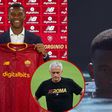 Gini Wijnaldum unveiled by AS Roma in a swimming pool