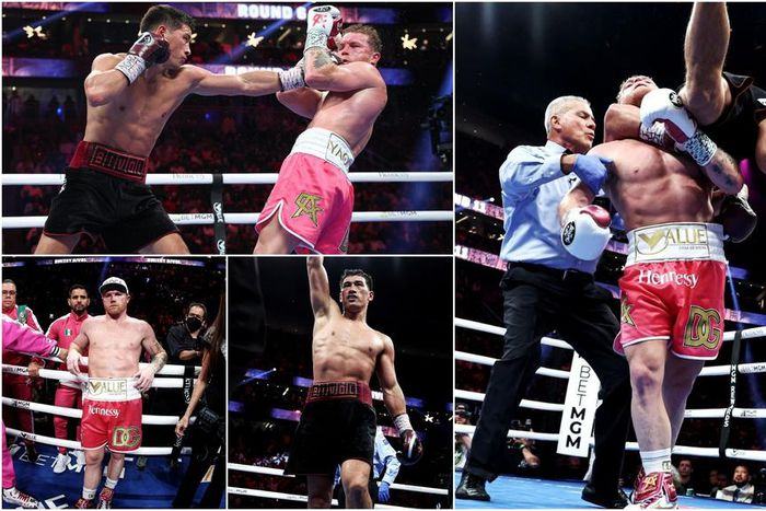 Reactions as Dmitry Bivol beats Canelo Alvarez