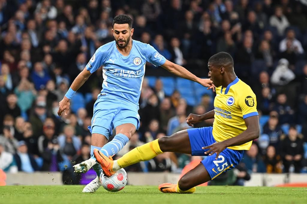 Mahrez scored one and assisted another of City's three goals.
