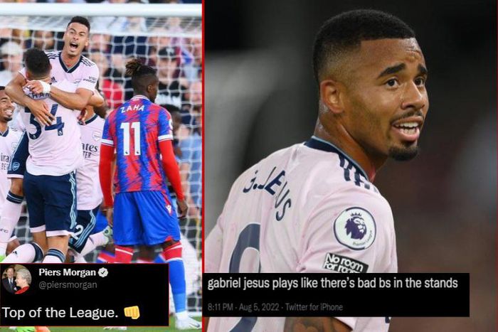 Arsenal fans react to their Premier League win against Crystal Palace (1)