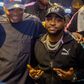 Ayo Amusan, Bukola Saraki and Davido at the launch of the store in Abuja