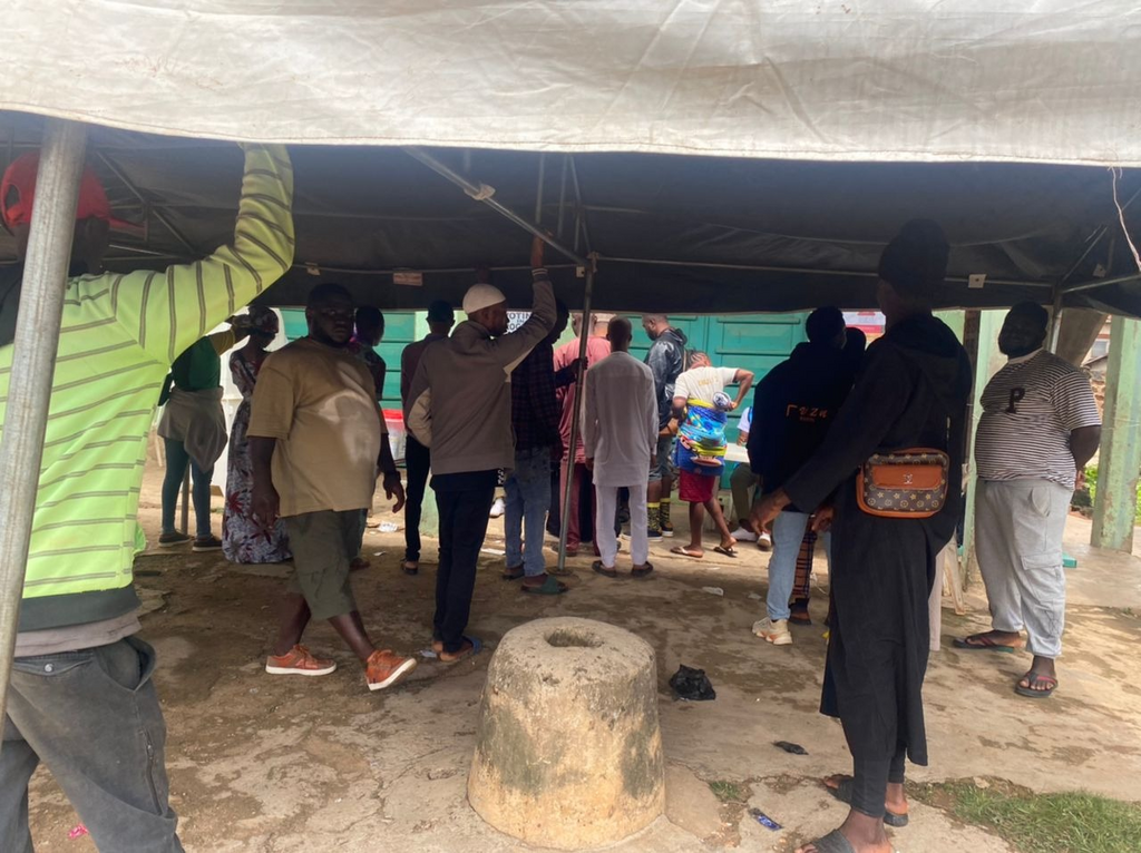 Aregbesola's polling unit