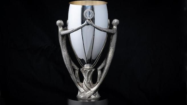 The Finalissima trophy.