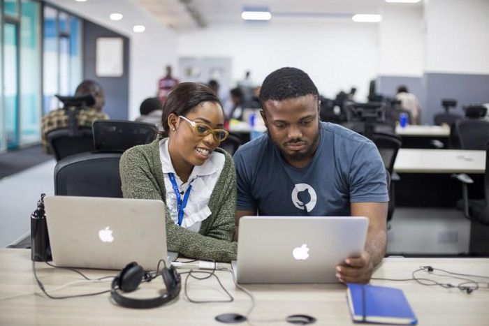 Many freelancers and entrepreneurs prefer using co-working spaces Photo-Andela