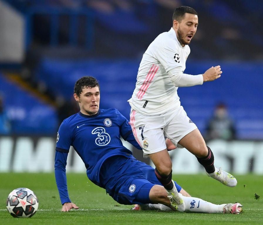 Real Madrid forward Eden Hazard was anonymous against Chelsea