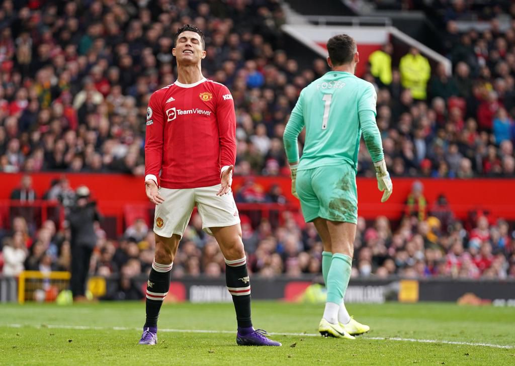 Cristiano Ronaldo frustrated in Manchester United's goalless draw with Watford