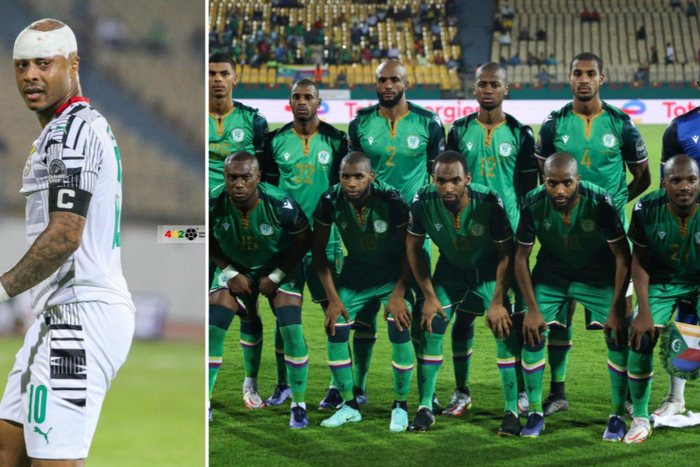 Andre Ayew and Comoros National team