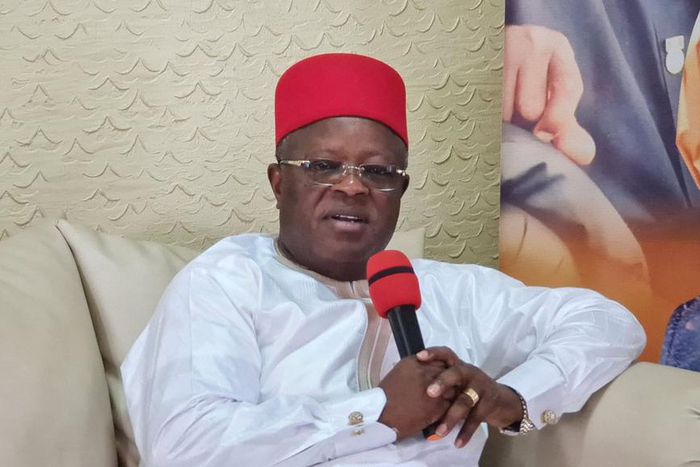 Governor, Dave Umahi.