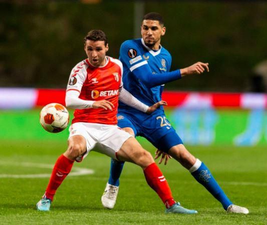 Super Eagles defender Leon Balogun made a poor error in his side's narrow loss to Braga