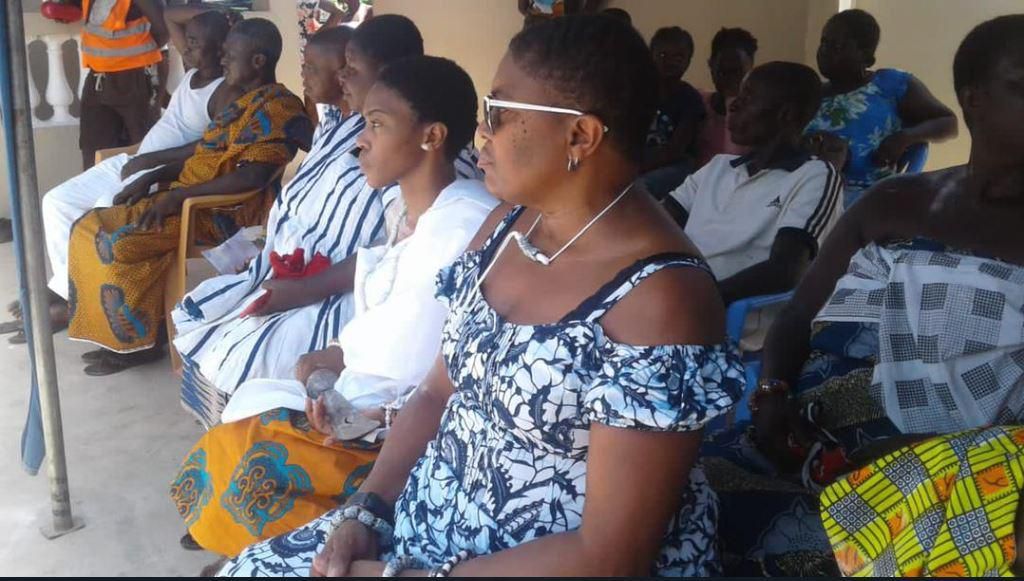 Akosua Akoto's graduation as fetish priestess