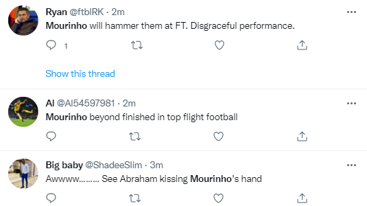 Jose Mourinho blamed as Fiorentina beat AS Roma 2-0