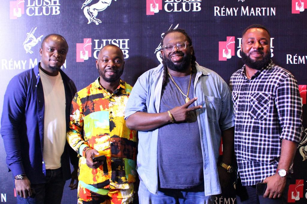 Davido & other stars thrill customers at Lush Club