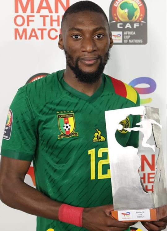 Karl Toko Ekambi was named the official CAF man of the match against Ethiopia.