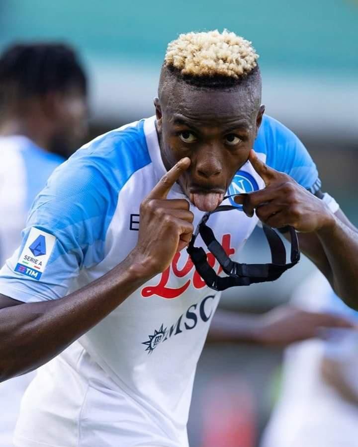 Victor Osimhen scored one and assisted one for Napoli.