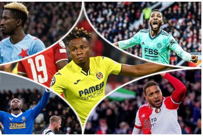 Some of the Super Eagles stars who could join Samuel Chukwueze in a European semi-final later today.