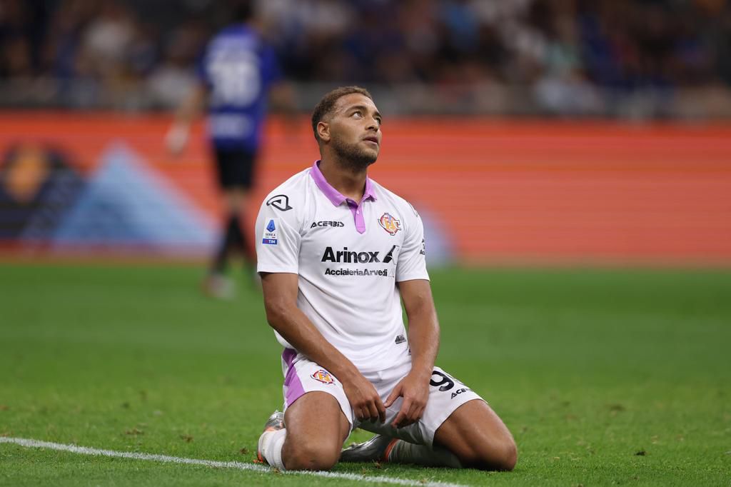 Cyriel Dessers endured a frustrating evening for Cremonese