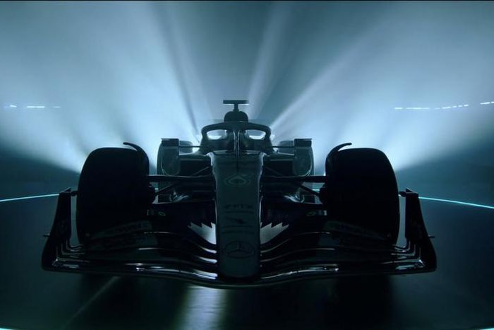 The Mercedes W13 will make its Formula one debut in the 2022 season