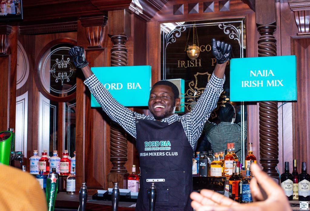 Olanrewaju Babatunde emerges ultimate mixologist for Bord Bia St. Patrick’s Day Mixology Competition