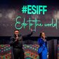 Hosts Rex Nosa and Linda Osifo at #ESIFF2022