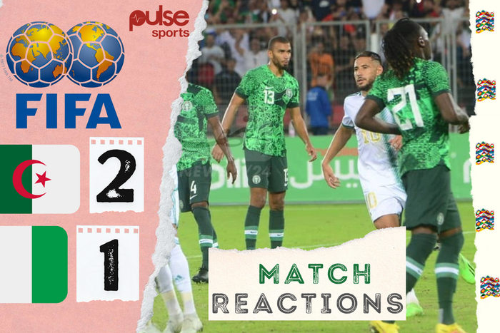 Social media reactions as Nigerian supporters frown at Super Eagles loss to Algeria