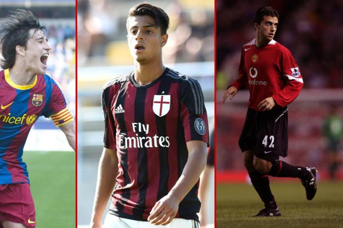 Five youngsters who failed to reach their football potential