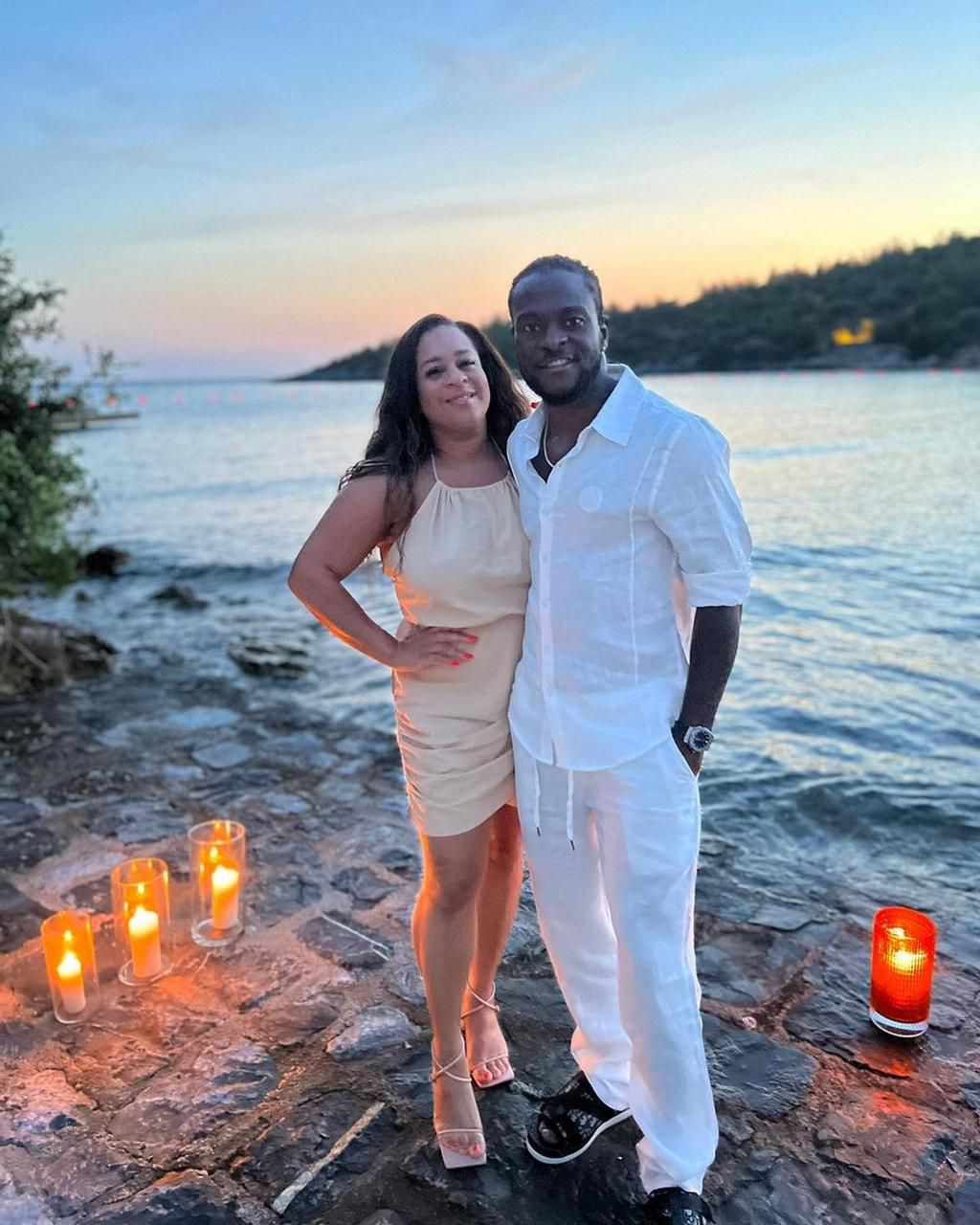 Victor Moses celebrates wedding anniversary, Oshoala shows off style, Olayinka, Okoye put tattoos on display