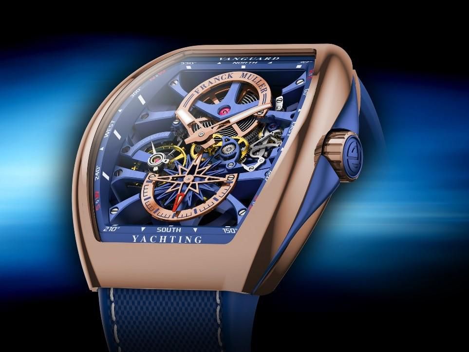 YACHTING ANCHOR SKELETON WATCH