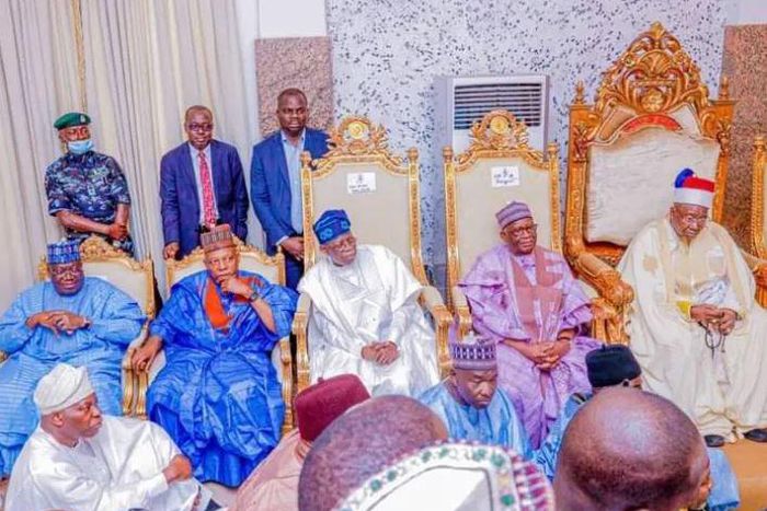 Tinubu, Dangote, governors storm Maiduguri for Shettima’s daughter’s wedding. [vanguardngr]