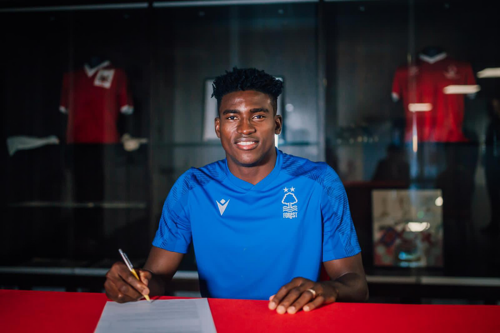 Nottingham Forest announce signing of Super Eagles striker Taiwo Awoniyi