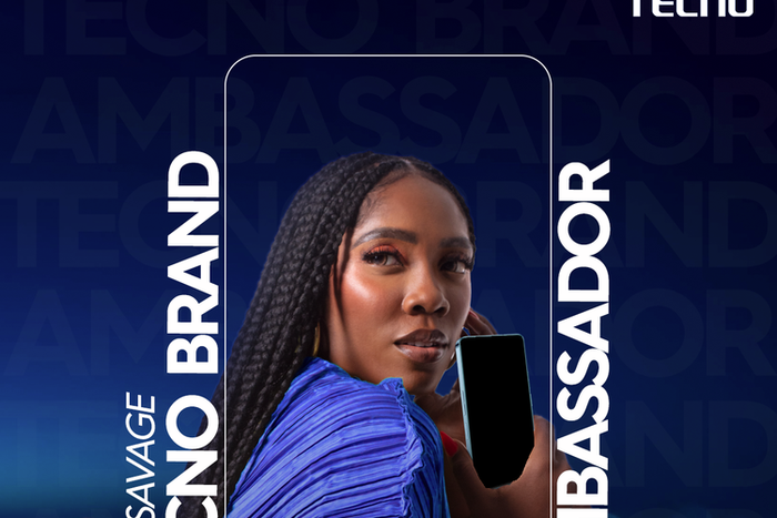 Hats off for the No. 1 ABG Tiwa Savage as she becomes TECNO's first female ambassador