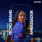 Hats off for the No. 1 ABG Tiwa Savage as she becomes TECNO's first female ambassador